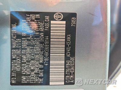 Zdjęcie 13 z 13 samochodu: 2009 TOYOTA CAMRY LE VIN:4T1BE46K59U918144 - miniatura