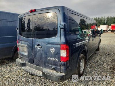 Trzecie zdjęcie samochodu z tyłu: 2017 NISSAN NV 3500 HD S VIN:5BZAF0AA2HN851208 - miniatura