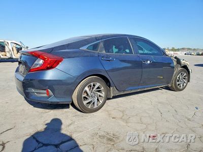 Trzecie zdjęcie samochodu z tyłu: 2016 HONDA CIVIC EX VIN:19XFC2F76GE214574 - miniatura