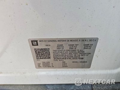 Zdjęcie 13 z 14 samochodu: 2020 CHEVROLET EQUINOX LT VIN:3GNAXKEVXLS537558 - miniatura