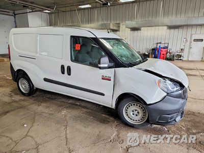 Czwarte zdjęcie samochodu z boku: 2021 RAM PROMASTER CITY ST DELIVERY VAN VIN:ZFBHRFABXM6U10581 - miniatura