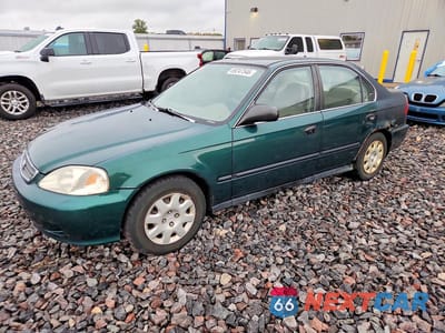 1999 HONDA CIVIC LX 1HGEJ6671XL036316 - główne zdjęcie licytacji z USA - miniatura