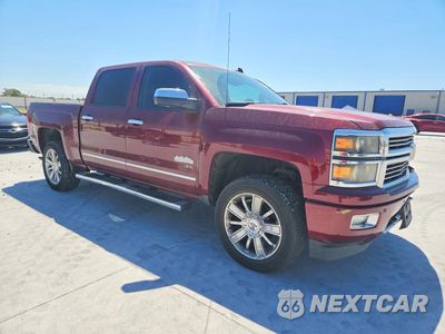 Czwarte zdjęcie samochodu z boku: 2014 CHEVROLET SILVERADO C1500 HIGH COUNTRY VIN:3GCPCTEJ2EG397478 - miniatura