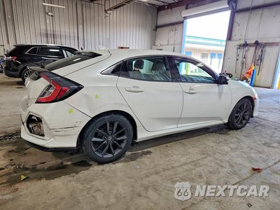 Trzecie zdjęcie samochodu z tyłu: 2020 HONDA CIVIC EX VIN:SHHFK7H62LU410082 - miniatura