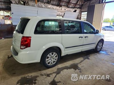Trzecie zdjęcie samochodu z tyłu: 2014 DODGE GRAND CARAVAN SE VIN:2C4RDGBGXER369735 - miniatura
