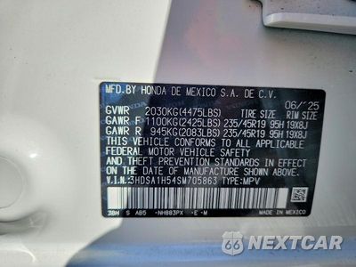 Zdjęcie 13 z 13 samochodu: 2025 ACURA ADX A-SPEC VIN:3HDSA1H54SM705863 - miniatura