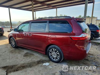 Drugie zdjęcie samochodu z przodu: 2018 TOYOTA SIENNA XLE 8-PASSENGER VIN:5TDYZ3DC6JS936170 - miniatura