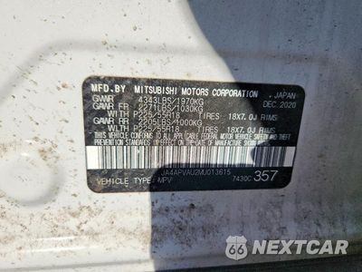 Zdjęcie 12 z 12 samochodu: 2021 MITSUBISHI OUTLANDER SPORT SE VIN:JA4APVAU2MU013615 - miniatura