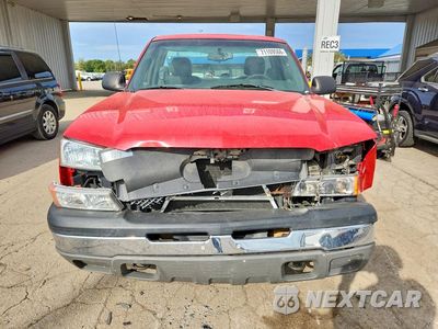 Piąte zdjęcie samochodu w środku: 2004 CHEVROLET SILVERADO C1500 VIN:1GCEC14X84Z300297 - miniatura