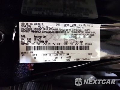 Zdjęcie 23 z 24 samochodu: 2012 FORD FOCUS SE VIN:1FAHP3F23CL113538 - miniatura
