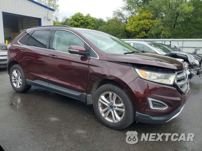 Czwarte zdjęcie samochodu z boku: 2017 FORD EDGE SEL VIN:2FMPK4J92HBC24342 - miniatura