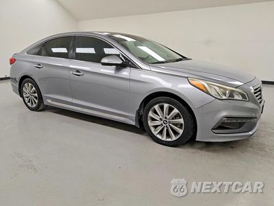Czwarte zdjęcie samochodu z boku: 2016 HYUNDAI SONATA LIMITED VIN:5NPE34AF5GH345223 - miniatura