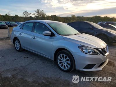 Czwarte zdjęcie samochodu z boku: 2019 NISSAN SENTRA SV VIN:3N1AB7AP0KY448382 - miniatura