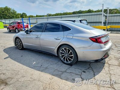 Drugie zdjęcie samochodu z przodu: 2021 HYUNDAI SONATA LIMITED VIN:KMHL34J22MA156872 - miniatura