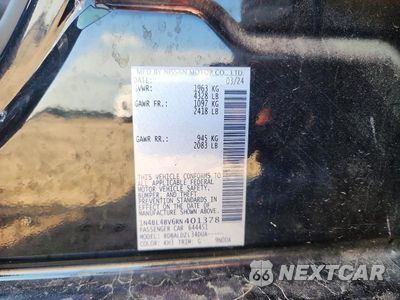 Zdjęcie 12 z 12 samochodu: 2024 NISSAN ALTIMA S VIN:1N4BL4BV6RN401378 - miniatura