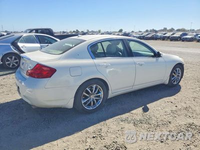 Trzecie zdjęcie samochodu z tyłu: 2009 INFINITI G37 SEDAN BASE VIN:JNKCV61E49M014435 - miniatura
