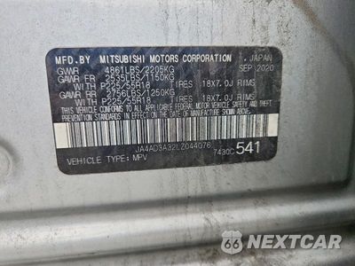 Zdjęcie 13 z 13 samochodu: 2020 MITSUBISHI OUTLANDER SE VIN:JA4AD3A32LZ044076 - miniatura