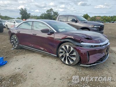 Czwarte zdjęcie samochodu z boku: 2023 LUCID MOTORS AIR TOURING VIN:50EA1TEAXPA003556 - miniatura