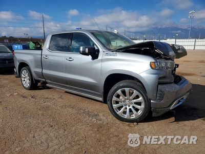 Czwarte zdjęcie samochodu z boku: 2020 CHEVROLET SILVERADO K1500 HIGH COUNTRY VIN:1GCUYHEL0LZ288274 - miniatura