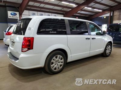 Trzecie zdjęcie samochodu z tyłu: 2019 DODGE GRAND CARAVAN SE VIN:2C4RDGBG8KR602832 - miniatura