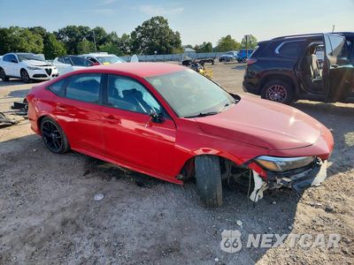 Czwarte zdjęcie samochodu z boku: 2022 HONDA CIVIC SPORT VIN:2HGFE2F57NH507251 - miniatura