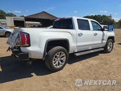 Trzecie zdjęcie samochodu z tyłu: 2018 GMC SIERRA K1500 SLT VIN:3GTU2NEC2JG403731 - miniatura