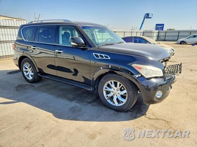 Czwarte zdjęcie samochodu z boku: 2011 INFINITI QX56 BASE VIN:JN8AZ2ND4B9700754 - miniatura