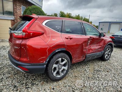 Trzecie zdjęcie samochodu z tyłu: 2018 HONDA CR-V EX VIN:2HKRW2H56JH663594 - miniatura