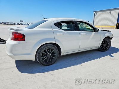 Trzecie zdjęcie samochodu z tyłu: 2013 DODGE AVENGER SE VIN:1C3CDZAG7DN756939 - miniatura