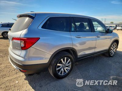 Trzecie zdjęcie samochodu z tyłu: 2020 HONDA PILOT EXL VIN:5FNYF6H58LB048002 - miniatura