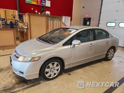 2010 HONDA CIVIC LX 2HGFA1F58AH319600 - główne zdjęcie licytacji z USA - miniatura
