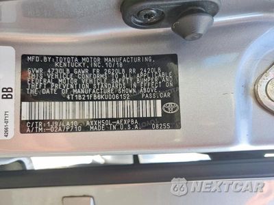 Zdjęcie 12 z 12 samochodu: 2019 TOYOTA AVALON HYBRID LIMITED VIN:4T1B21FB6KU006152 - miniatura