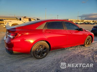 Trzecie zdjęcie samochodu z tyłu: 2021 HYUNDAI ELANTRA SEL VIN:KMHLM4AG0MU162810 - miniatura