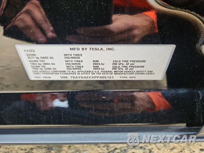 Zdjęcie 12 z 12 samochodu: 2023 TESLA MODEL Y VIN:7SAYGAEEXPF605151 - miniatura