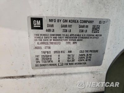 Zdjęcie 13 z 13 samochodu: 2021 BUICK ENCORE GX ESSENCE VIN:KL4MMGSL7MB165313 - miniatura