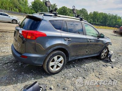 Trzecie zdjęcie samochodu z tyłu: 2014 TOYOTA RAV4 XLE VIN:JTMRFREV5ED087831 - miniatura