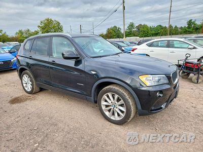 Czwarte zdjęcie samochodu z boku: 2013 BMW X3 XDRIVE28I VIN:5UXWX9C55DLK59944 - miniatura