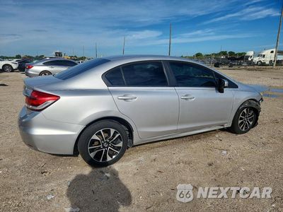 Trzecie zdjęcie samochodu z tyłu: 2015 HONDA CIVIC LX VIN:19XFB2F56FE048931 - miniatura