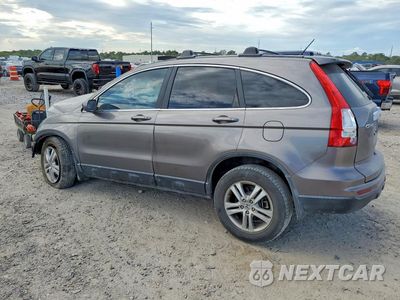 Drugie zdjęcie samochodu z przodu: 2010 HONDA CR-V EXL VIN:5J6RE3H77AL024799 - miniatura