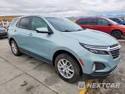 Czwarte zdjęcie samochodu z boku: 2022 CHEVROLET EQUINOX LT VIN:2GNAXTEVXN6133232 - miniatura