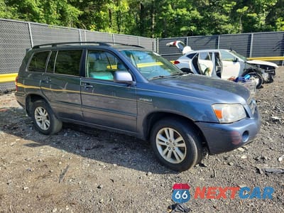 Czwarte zdjęcie samochodu z boku: 2006 TOYOTA HIGHLANDER HYBRID VIN:JTEEW21A560022782 - miniatura