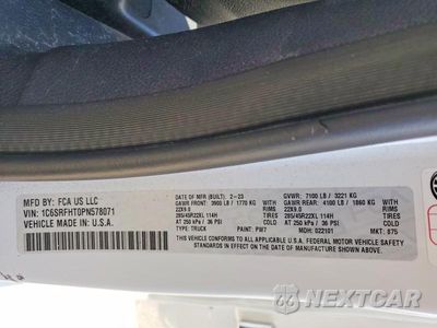 Zdjęcie 12 z 12 samochodu: 2023 RAM 1500 LIMITED VIN:1C6SRFHT0PN578071 - miniatura