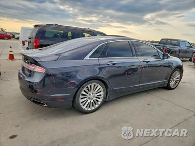 Trzecie zdjęcie samochodu z tyłu: 2014 LINCOLN MKZ VIN:3LN6L2G97ER823190 - miniatura
