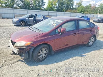 2012 HONDA CIVIC LX 19XFB2F51CE327196 - główne zdjęcie licytacji z USA - miniatura