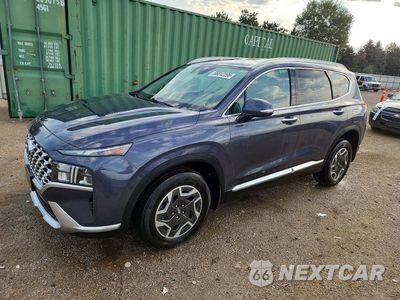 2022 HYUNDAI SANTA FE BLUE KM8S2DA13NU028002 - główne zdjęcie licytacji z USA - miniatura