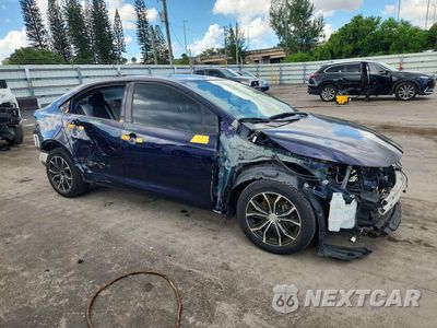 Czwarte zdjęcie samochodu z boku: 2021 TOYOTA COROLLA LE VIN:JTDEPMAE0MJ127754 - miniatura