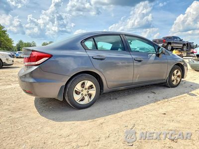 Trzecie zdjęcie samochodu z tyłu: 2013 HONDA CIVIC LX VIN:19XFB2F58DE079353 - miniatura