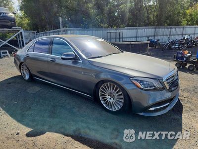 Czwarte zdjęcie samochodu z boku: 2019 MERCEDES-BENZ S 560 4MATIC VIN:WDDUG8GB2KA428724 - miniatura