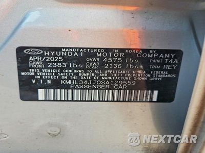 Zdjęcie 12 z 12 samochodu: 2025 HYUNDAI SONATA HYBRID SEL VIN:KMHL34JJ0SA129559 - miniatura
