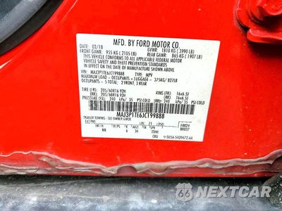 Zdjęcie 14 z 14 samochodu: 2018 FORD ECOSPORT SE VIN:MAJ3P1TE6JC199888 - miniatura